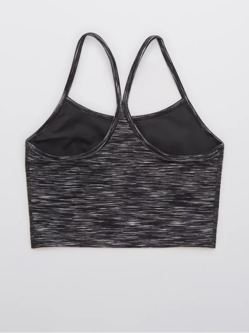 OFFLINE By Aerie Seamless Space-Dye Crop Tank - Navy - Picture 4 of 7